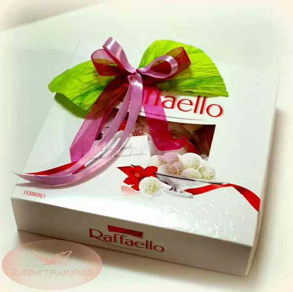 Izdekorēts Rafaello. 260 gr. 13,- e